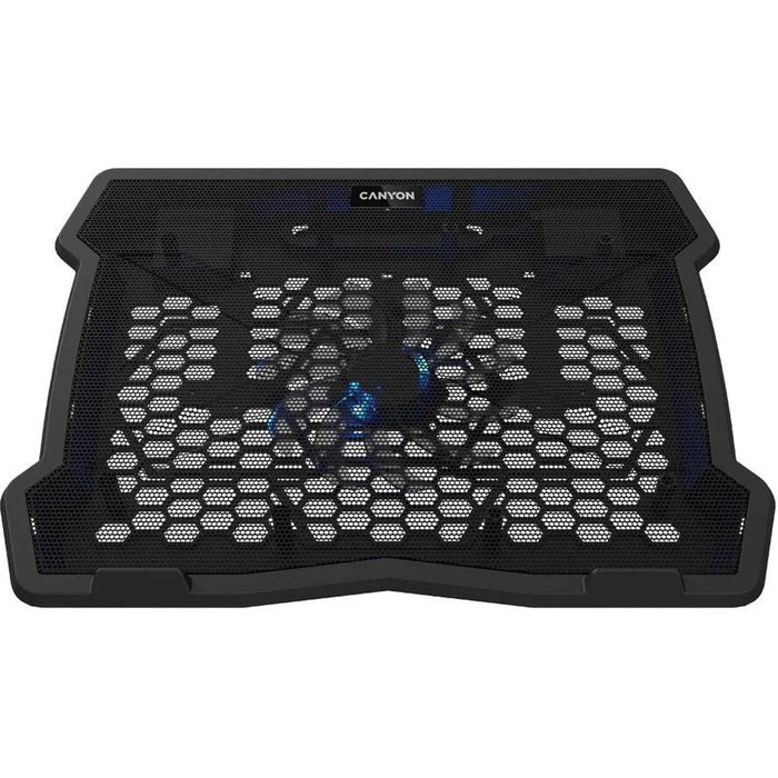 Βάση Laptop Canyon up to 15.6" 1xfan LED Backlight Black