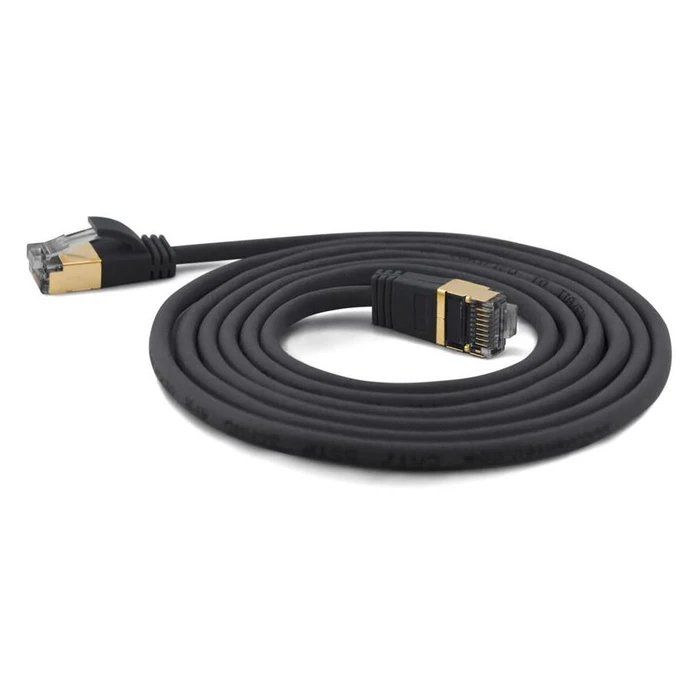 Καλώδιο Δικτύου Wantec SSTP CAT7 Ste. CAT6a d=4mm 15,00m Black
