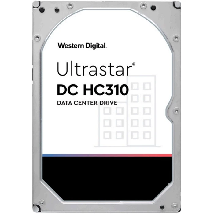 Εσωτερικός Σκληρός Δίσκος Για Server 3.5" 6TB Western Digital Ultrastar DC HC310 HUS726T6TAL5204 7200RPM 256MB*