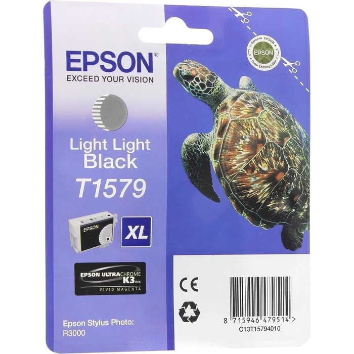 Μελάνι Epson light black T 157 T 1579