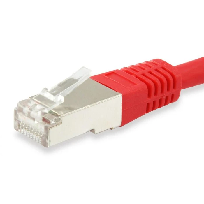 Καλώδιο Δικτύου Equip Cat6A S/FTP 2xRJ45 10.00m Red Plat.LSZH