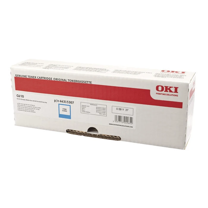 Toner Oki - Cyan