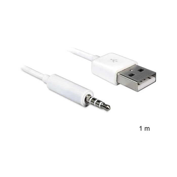 Καλώδιο USB iPod Shuffle Delock 3.5mm Jack to USB A M / M 1.00m