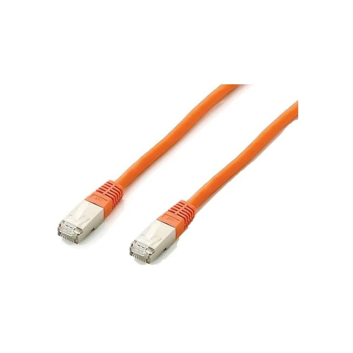 Καλώδιο Δικτύου Equip Cat6A S/FTP 2xRJ45 0.50m orange Plat.LSZH