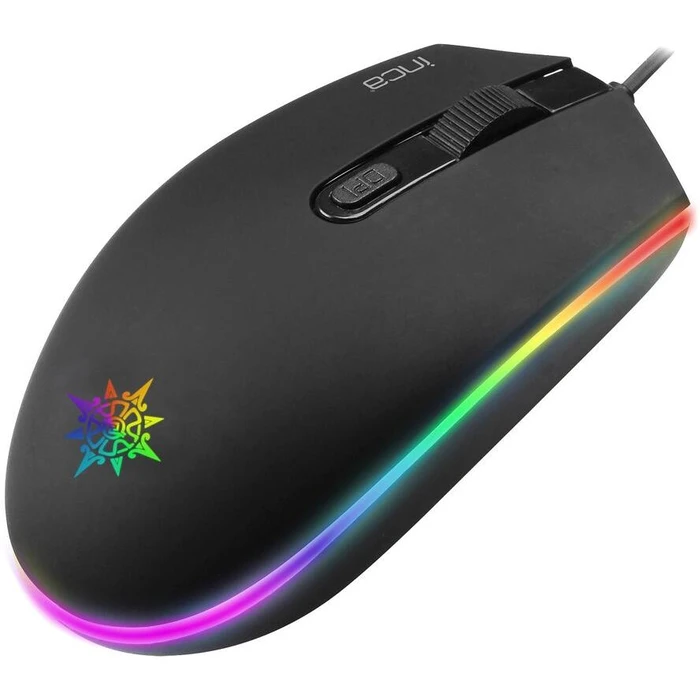 Ποντίκι Gaming Ενσύρματο INCA IMG-GT13 1200 DPI, RGB, 4 Keys, USB, SW retail