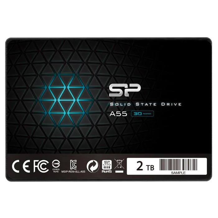 Σκληρός Δίσκος SSD 2TB Silicon Power 2.5" SATAIII A55 3D Nand TLC