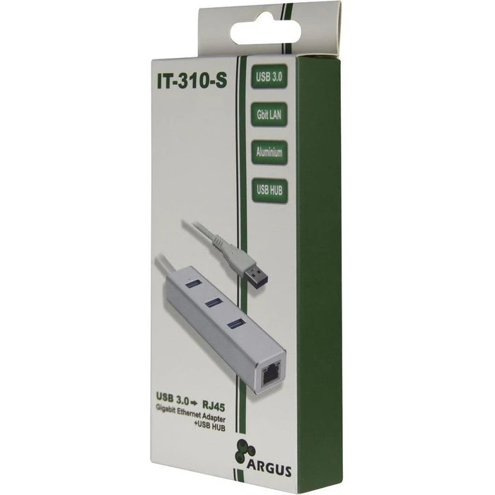 USB Hub Inter-Tech LAN Argus IT-310-S