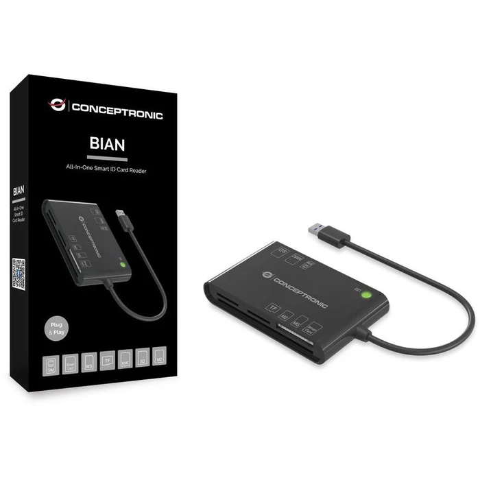 Card Reader Conceptronic Smart All-In-One black