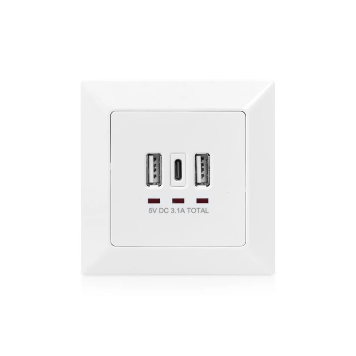 Πριζα τοίχου Digitus DA-70618 - USB-outlet