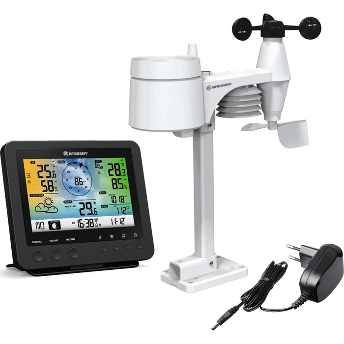 Μετεωρολογικός Σταθμός Bresser Weather Center 5-in-1 WLAN Prof. Sensor