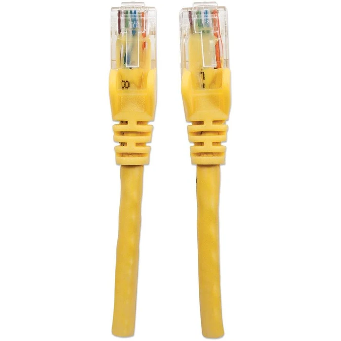Καλώδιο Δικτύου Intellinet RJ45 U/UTP Cat6 0.50m lever protection yellow