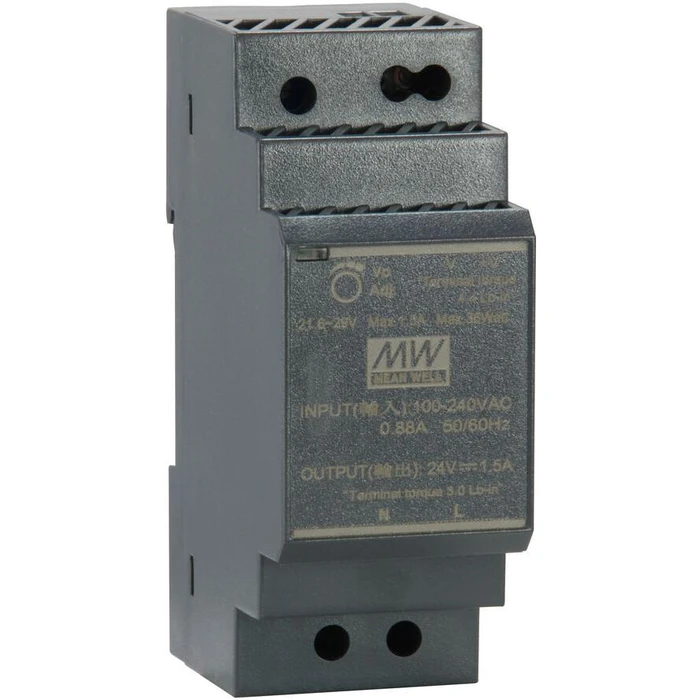 Τροφοδοτικό Ράγας LevelOne ind. POW-2411 24VDC 30W DIN-Schiene