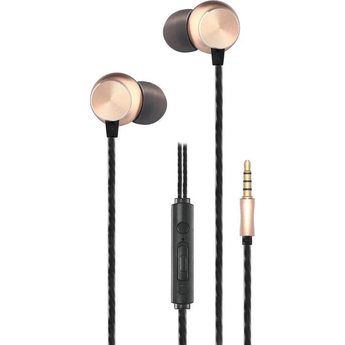 Handsfree Ακουστικά 2GO In-Ear Stereo "Deluxe" - gold