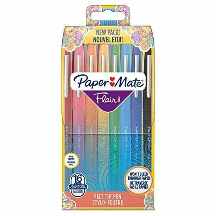 Μαρκαδόροι 1x16 Paper Mate Flair Felt Tip Pen M 1,0 mm