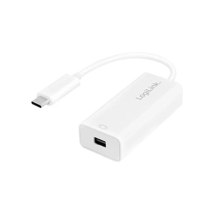 Αντάπτορας USB LogiLink 3.2 Gen 1x1 to Mini DP, USB-C, white