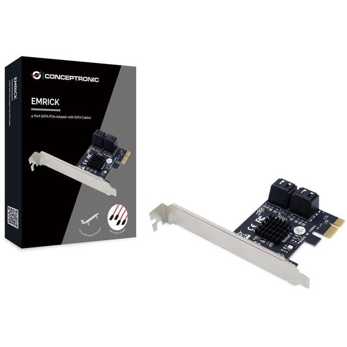 Κάρτα Δικτύου PCIe Conceptronic 4 Port SATA III