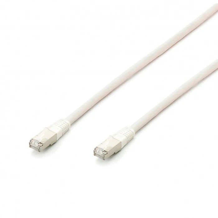 Καλώδιο Δικτύου Equip Cat6A S/FTP 2xRJ45 5.00m White Plat.LSZH