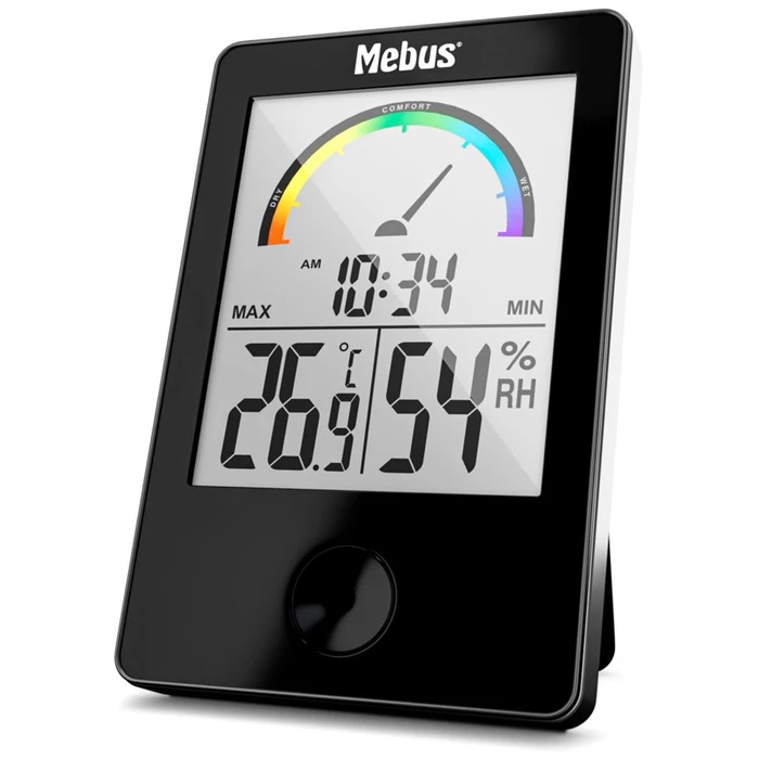 Θερμόμετρο - Υγρασιόμετρο Mebus 40929 Thermo-Hygrometer black