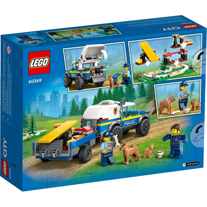 Lego City 60369 Mobile Police Dog Training