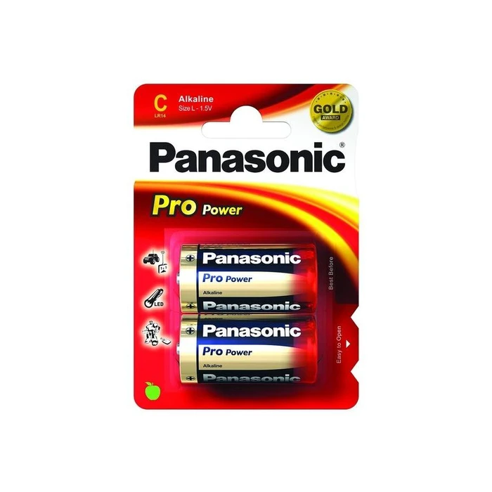 Αλκαλικές Μπαταρίες Panasonic Pro Power -C Baby 2pcs.