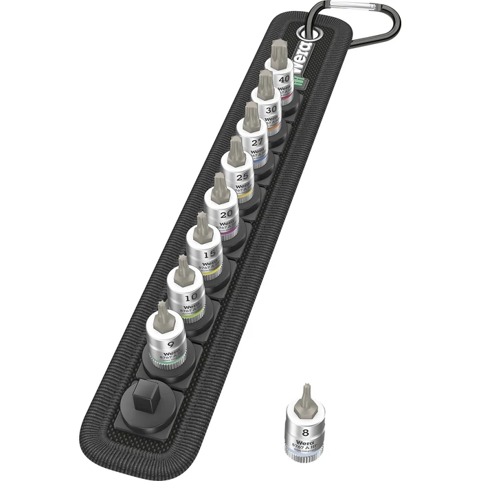 Σετ Μύτες Wera Belt A 3 TORX HF Zyklop bit socket set TORX 1/4