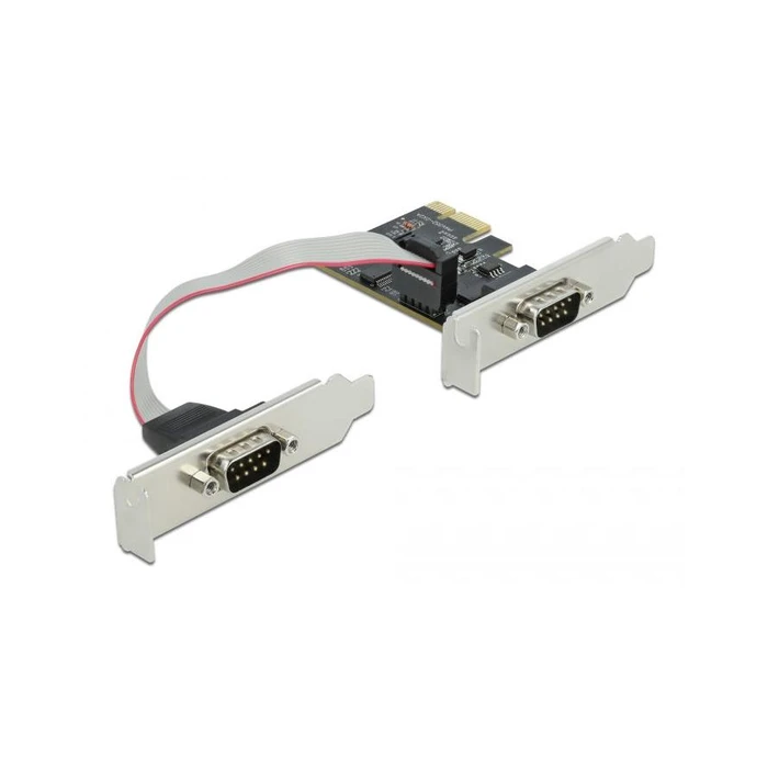 Κάρτα Δικτύου PCIe Delock to 2x Seriell RS-232
