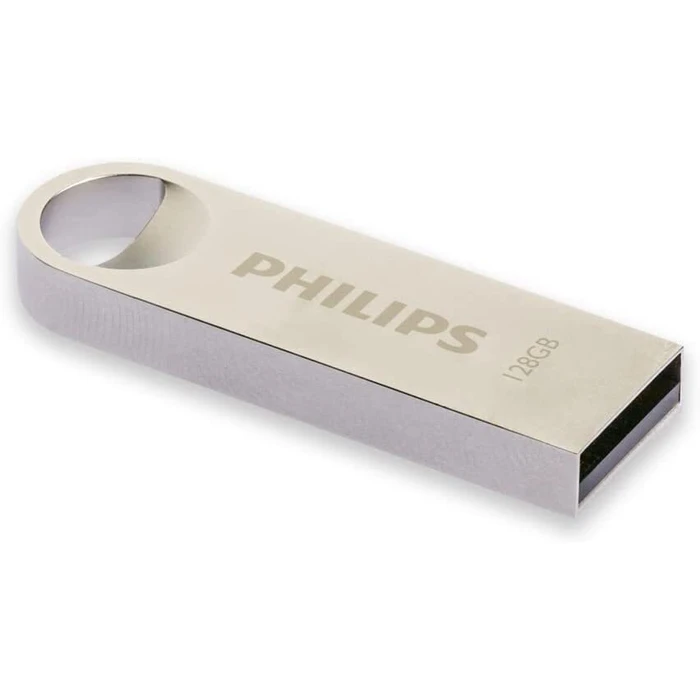 USB Flash 128GB Philips USB 2.0 Moon Vintage Silver