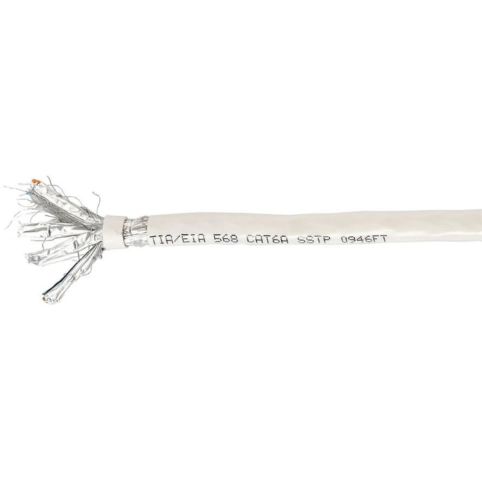 Καλώδιο Δικτύου Equip Cat6A S/FTP 4P23 100.00m Gray LSZH