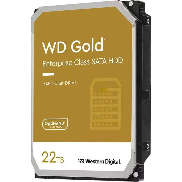 Εσωτερικός Σκληρός Δίσκος 3.5" 22TB WD Gold SATA3 7200 512MB WD221KRYZ intern