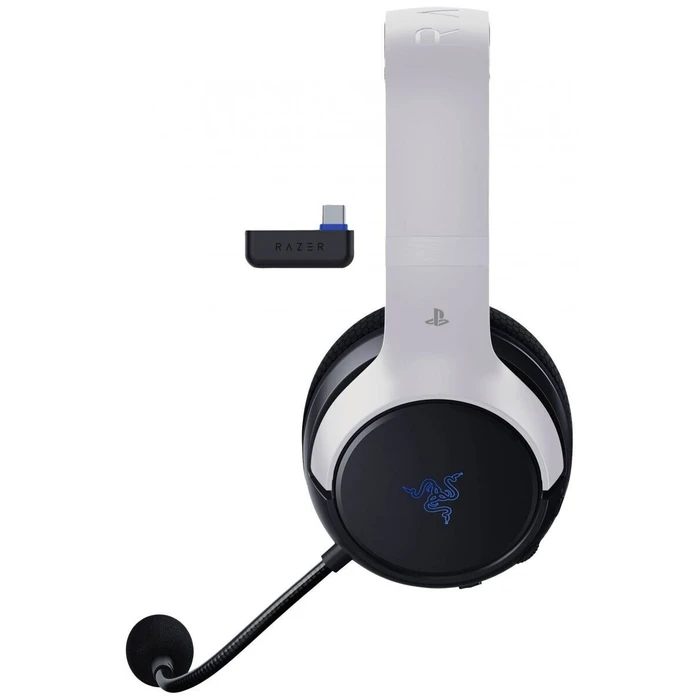 Gaming Headset Razer KAIRA HYPERSPEED - Wireless Gaming - Playstation Licensed  WHITE  PS5 / PC / MOBILE