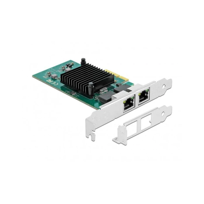 Κάρτα Δικτύου PCIe Delock x4 2 x RJ45 Gigabit LAN i82576