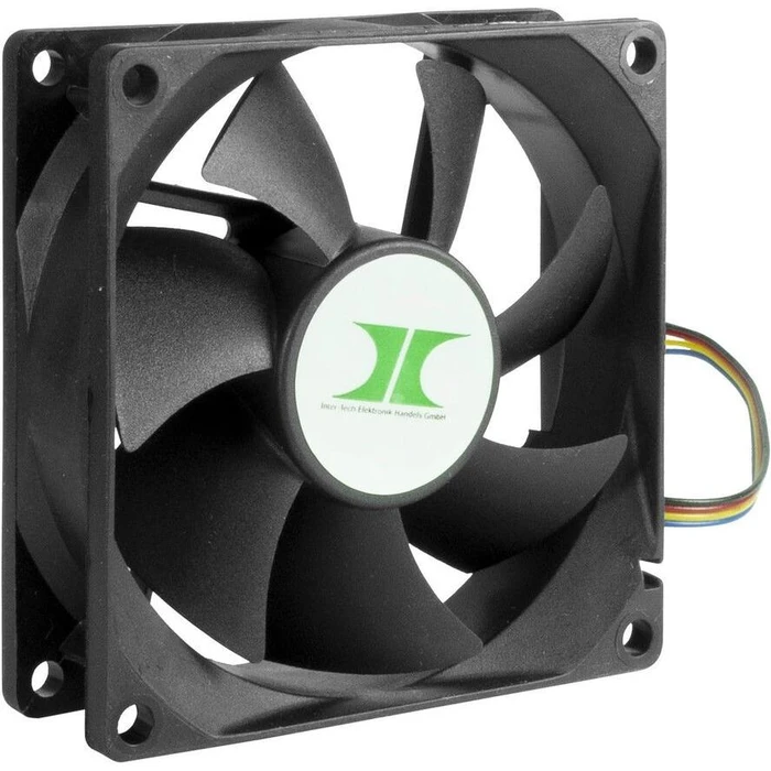 Case Fan Set Για Καμπίνα Δικτύου Inter-Tech 80*80*25 IPC 4xFan 80mm, Black