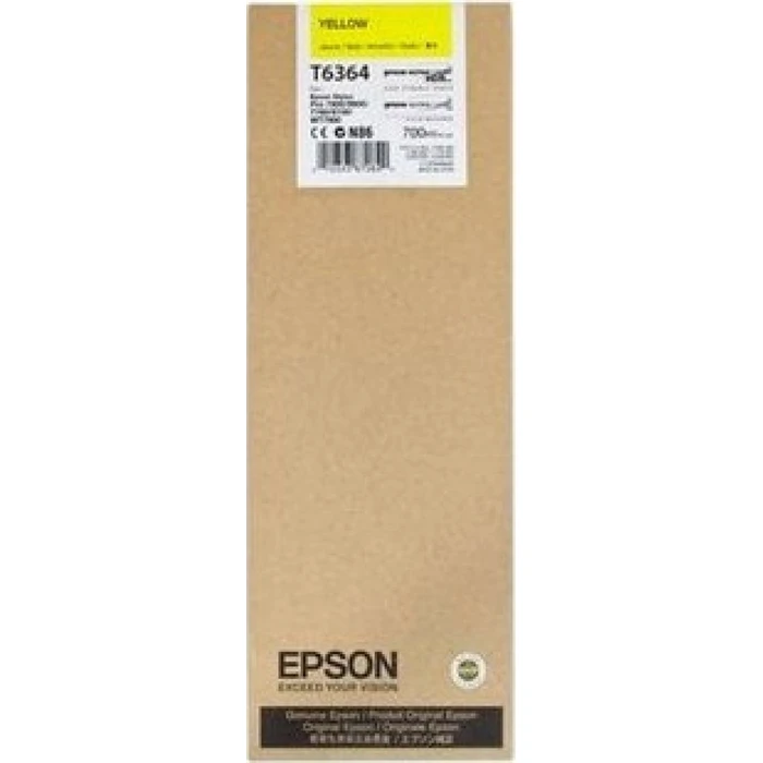 Μελάνι Epson yellow T 636 700 ml T 6364