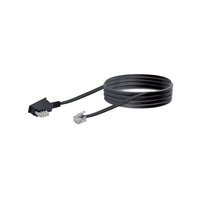Καλώδιο Τηλεφωνικό Schwaiger TAE TAE-N -> RJ11 6P4C 10m black