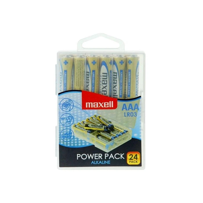 Αλκαλικές Μπαταρίες Maxell AAA Micro LR03 24pcs.