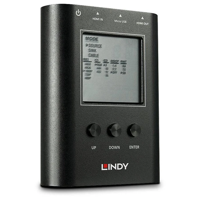 HDMI Signal Analyser Lindy 18G and Generator HDCP 1.4 & 2.2