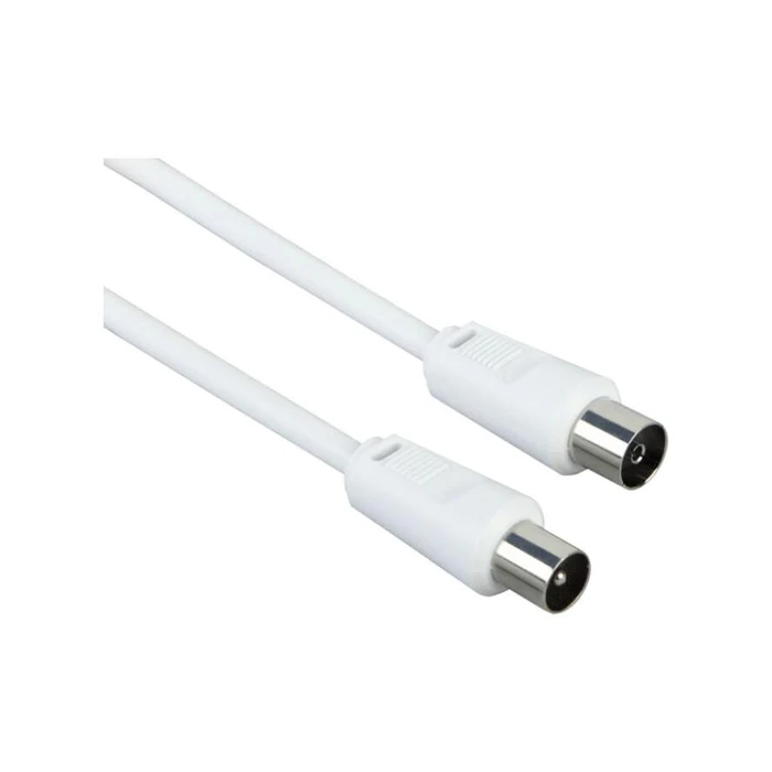 Καλώδιο Κεραίας Schwaiger 90 dB IEC-Ste -> Bu 5,0m White