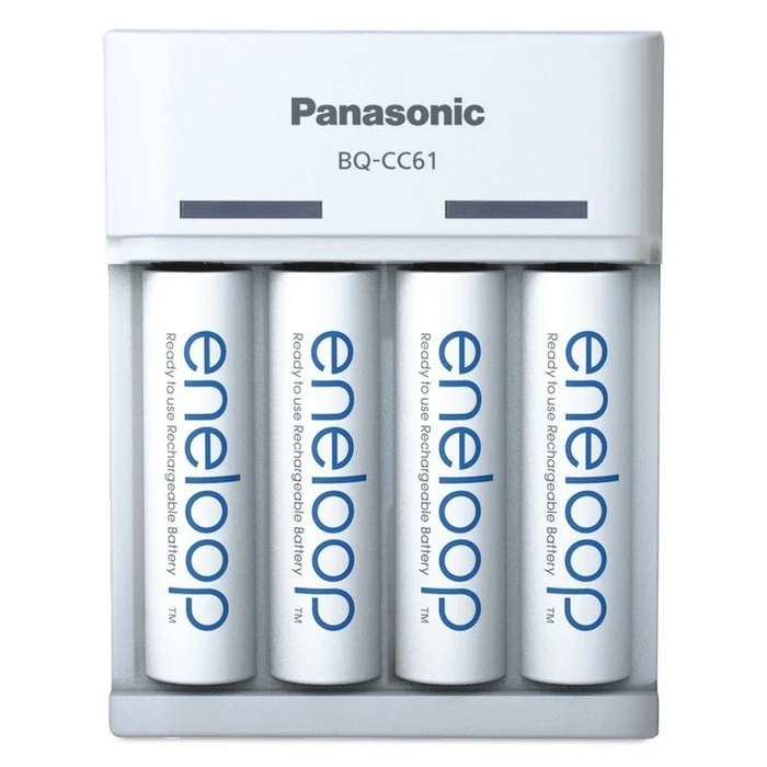 Φορτιστής Μπαταριών Panasonic Eneloop Basic USB BQ-CC61 inkl. 4xAA 2200mAh