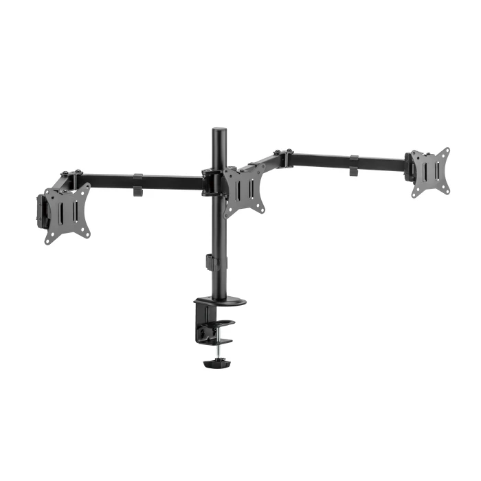 Βάση Monitor Sbox TABLE STAND FOR 3 17'-27' VESA 100x100 MAX