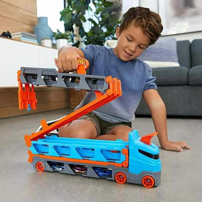 Αυτοκινητάκι Mattel Hot Wheels City: Speedway Hauler (GVG37)