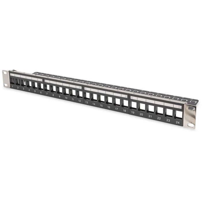 Patch Panel Digitus 1HE 24-Port Rackmount Modular shielded