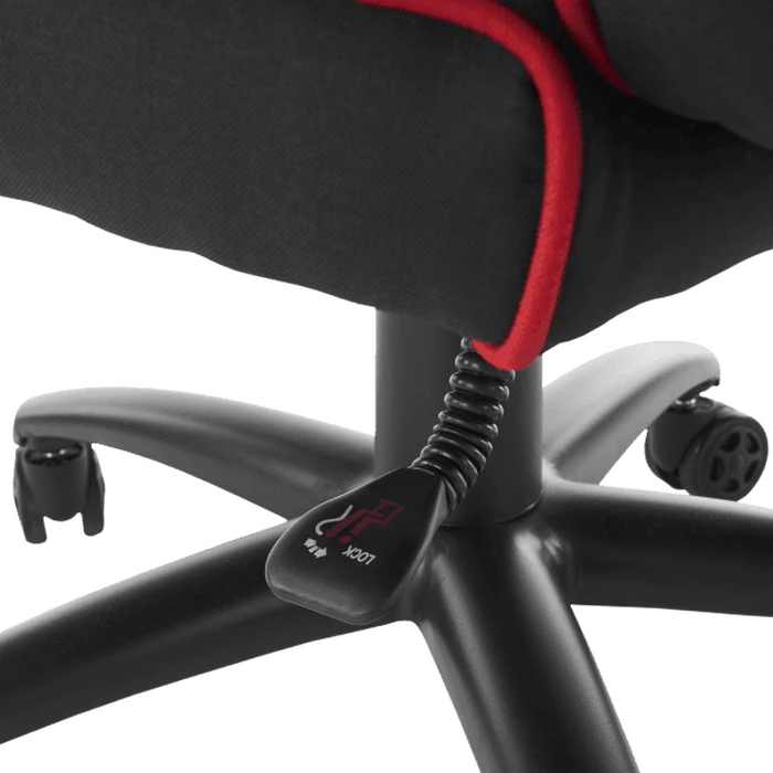 Καρέκλα Gaming White Shark LE MANS Μαύρο / Κόκκινο