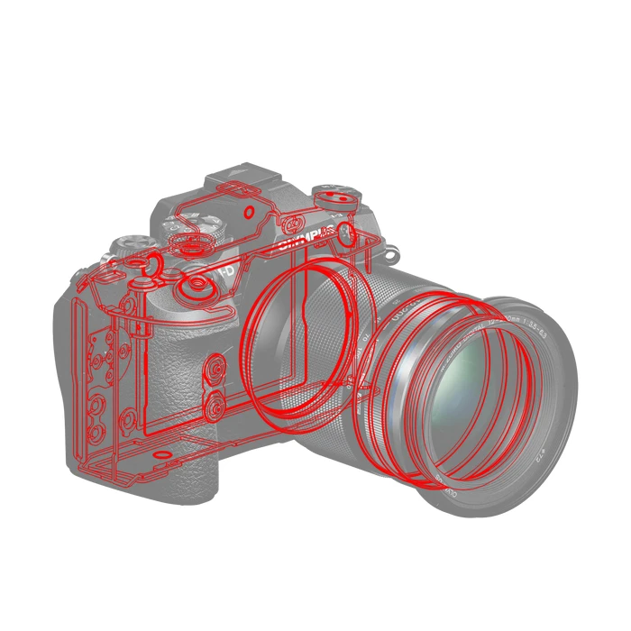 Φακός Φωτογραφικών Μηχανών Olympus M.Zuiko Digital ED 12-200mm F3.5-6.3 black