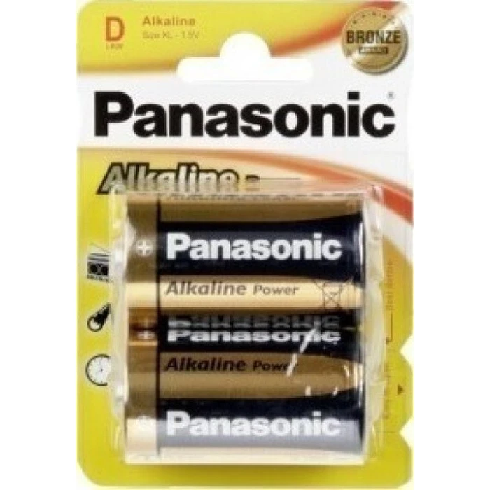 Αλκαλικές Μπαταρίες PANASONIC POWER D - 2 PACK