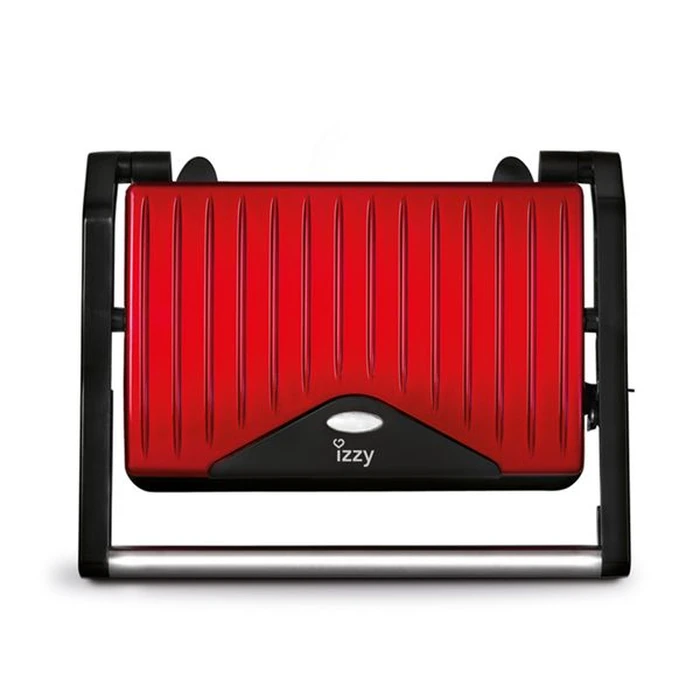 Τοστιέρα Izzy IZ-2008 Panini Ceramic Spicy Red