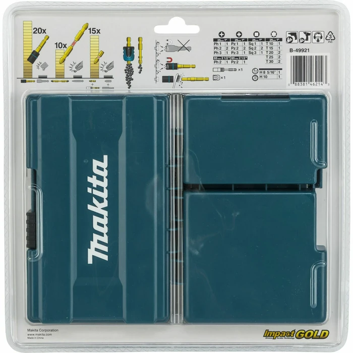 Σετ Μύτες Makita Torsion Bit Set 26-piece B-49921
