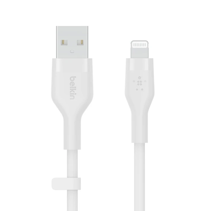 Καλώδιο USB Belkin Flex Lightning/USB-A 2m white CAA008bt2MWH