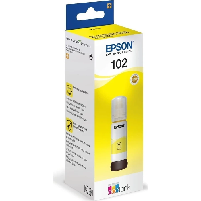 Μελάνι Epson EcoTank yellow T 102 70 ml T 03R4