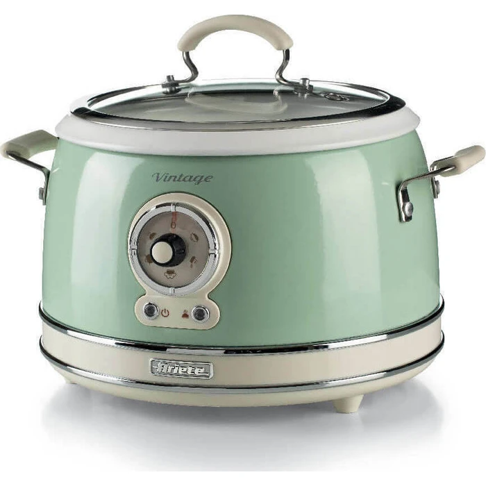 Βραστήρας Ρυζιού Ariete Vintage Food Steamer, green