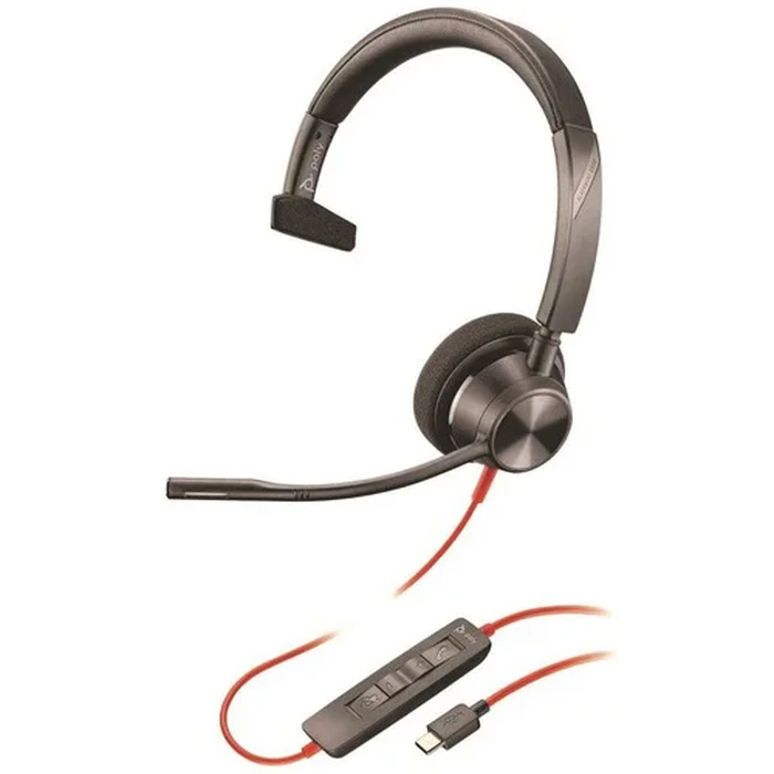 Headset Poly BLACKWIRE 3310 BW3310-M USB-C